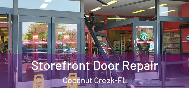 Storefront Door Repair Coconut Creek-FL